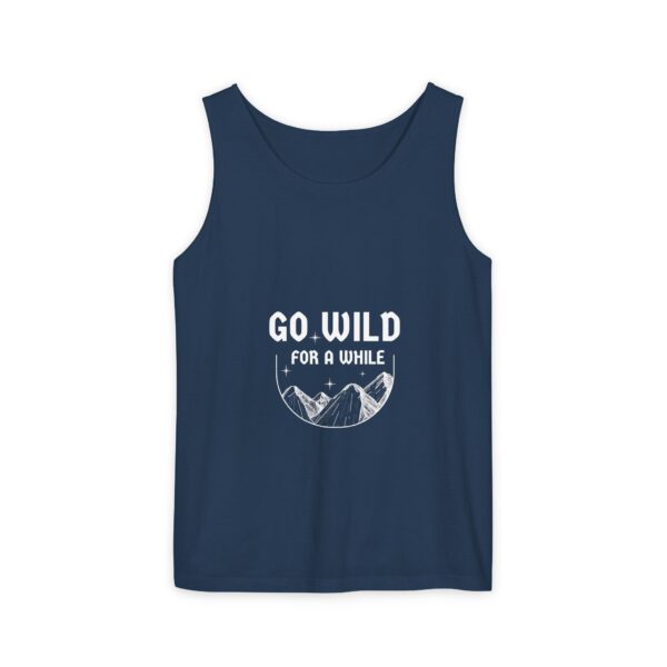 Go Wild | Unisex Garment-Dyed Tank Top 100% Cotton - Image 29