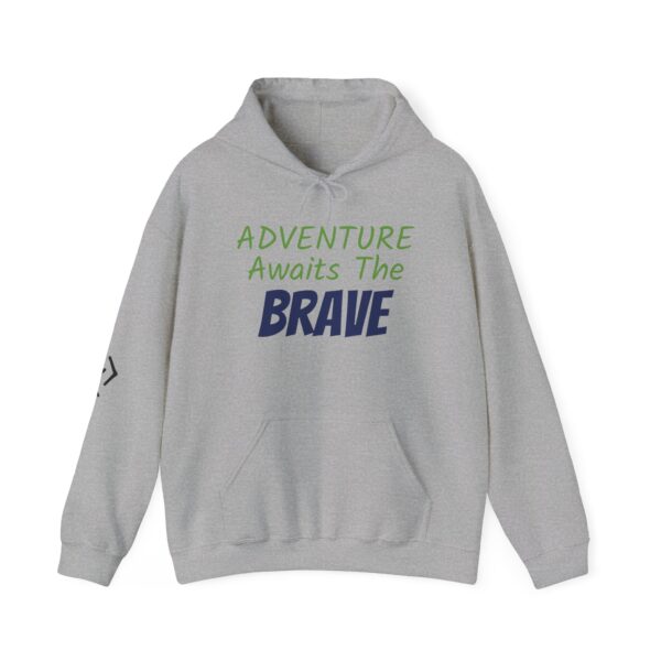 Adventure Is For the Brave | Unisex Heavy Blend™ Hooded Sweatshirt - Image 10