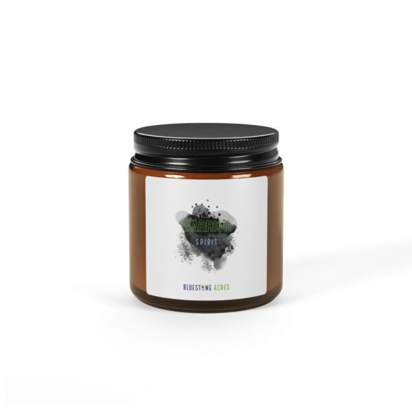 Ignite the Hearth of your Hall | Scented Soy Candle (Multi-Size, Amber Jar)