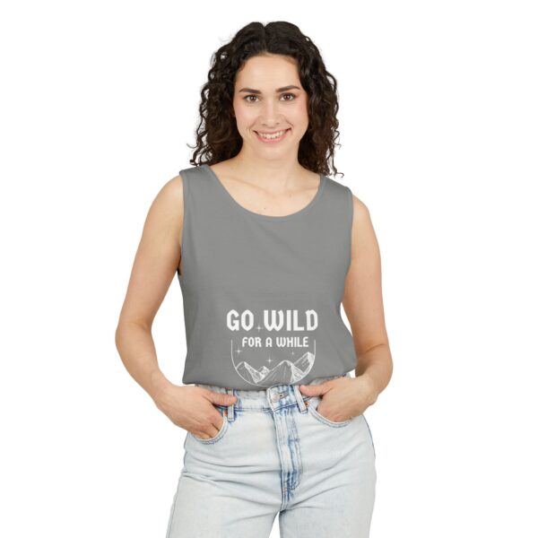 Go Wild | Unisex Garment-Dyed Tank Top 100% Cotton - Image 19