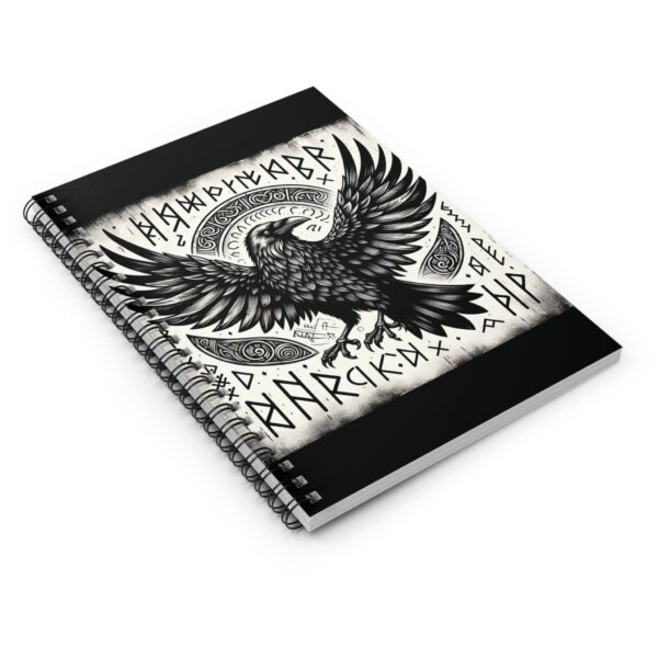 Raven's Den - Personal Journal | Spiral Notebook - Ruled Line - Image 3