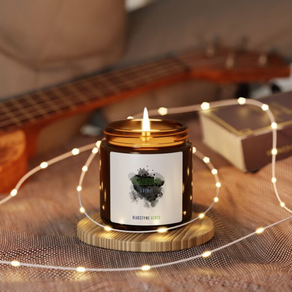 Ignite the Hearth of your Hall | Scented Soy Candle (Multi-Size, Amber Jar) - Image 3