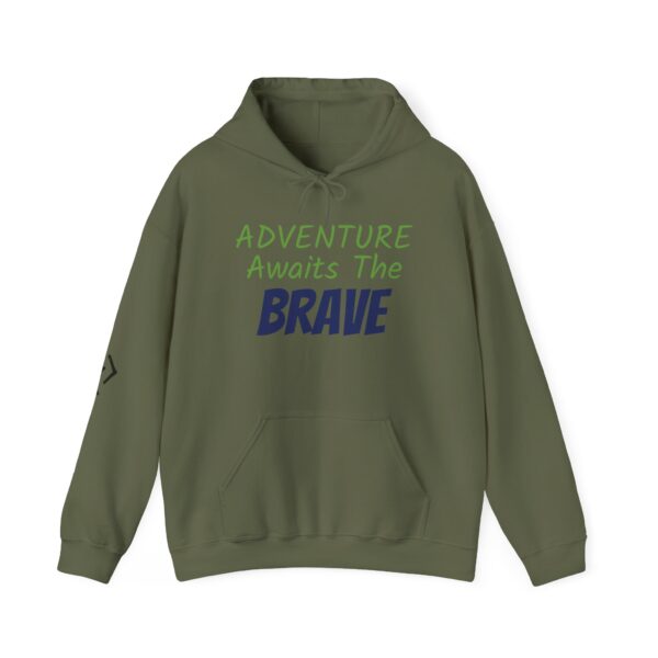 Adventure Is For the Brave | Unisex Heavy Blend™ Hooded Sweatshirt - Image 14