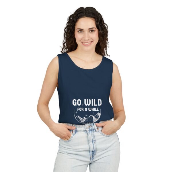 Go Wild | Unisex Garment-Dyed Tank Top 100% Cotton - Image 31