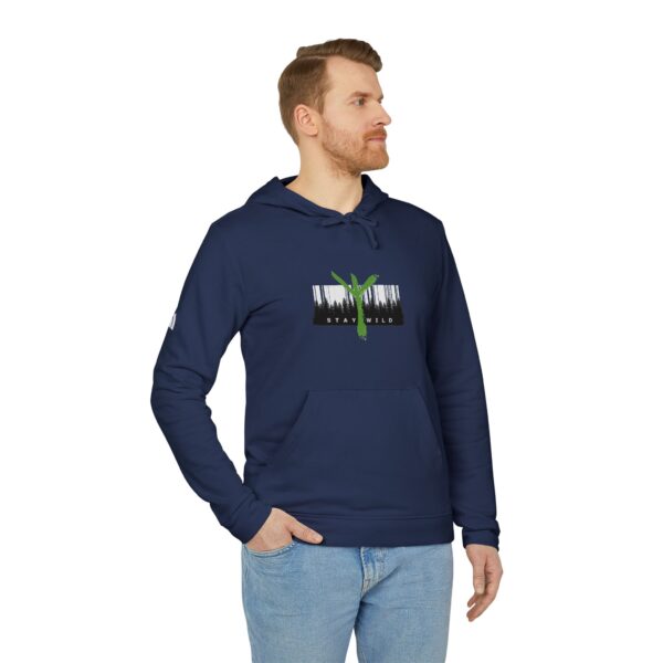 Embrace the Warriors Comfort | adidas Unisex Fleece Hoodie - Image 17