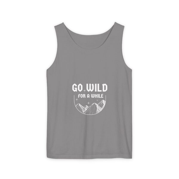 Go Wild | Unisex Garment-Dyed Tank Top 100% Cotton - Image 9