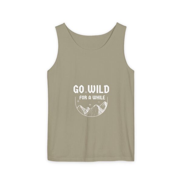 Go Wild | Unisex Garment-Dyed Tank Top 100% Cotton