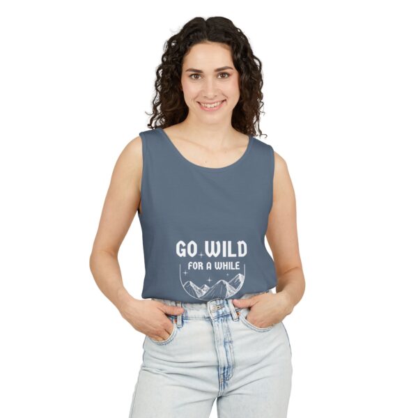 Go Wild | Unisex Garment-Dyed Tank Top 100% Cotton - Image 15