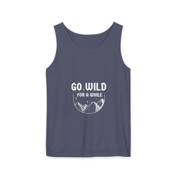 Go Wild | Unisex Garment-Dyed Tank Top 100% Cotton - Image 25