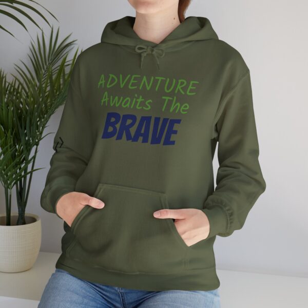 Adventure Is For the Brave | Unisex Heavy Blend™ Hooded Sweatshirt - Image 19