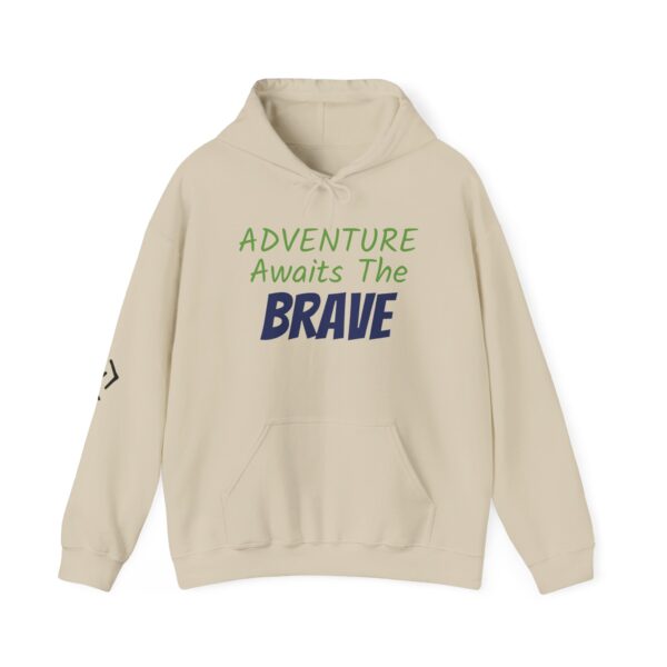 Adventure Is For the Brave | Unisex Heavy Blend™ Hooded Sweatshirt - Image 6