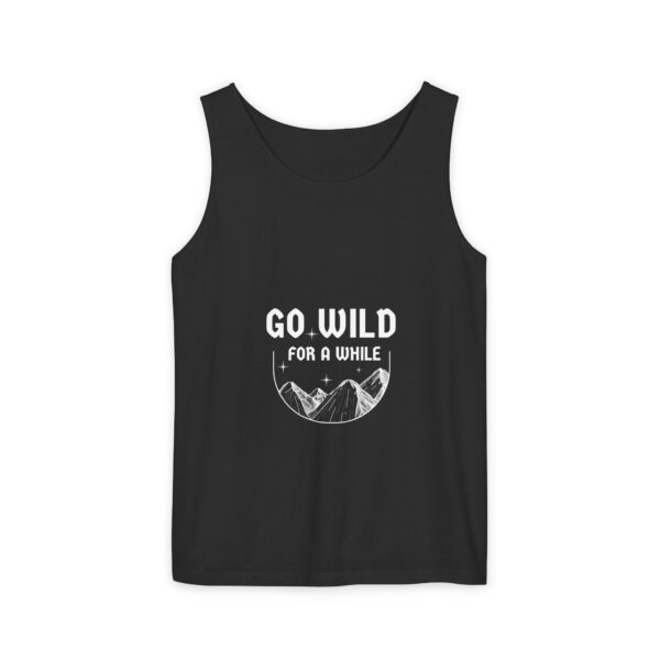 Go Wild | Unisex Garment-Dyed Tank Top 100% Cotton - Image 33