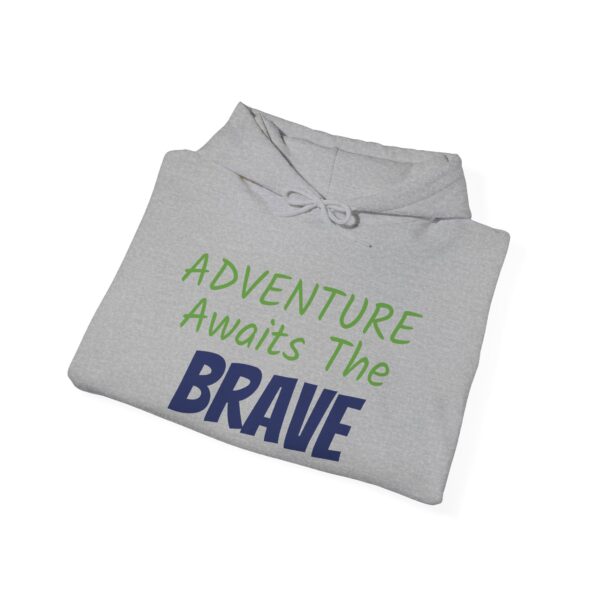 Adventure Is For the Brave | Unisex Heavy Blend™ Hooded Sweatshirt - Image 13