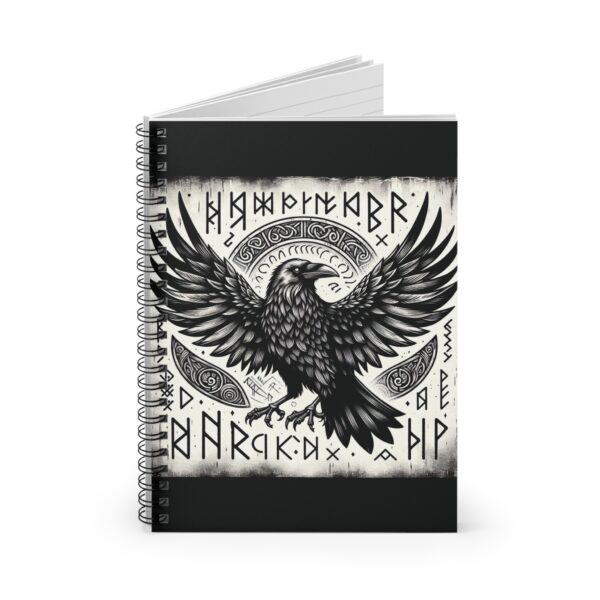 Raven's Den - Personal Journal | Spiral Notebook - Ruled Line - Image 2