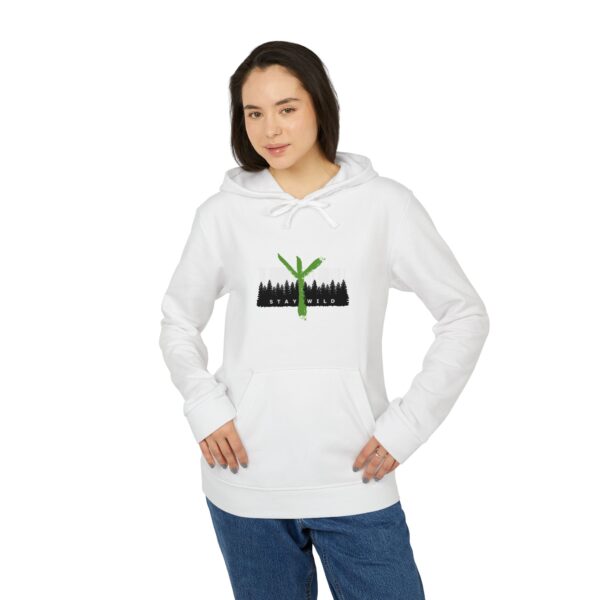 Embrace the Warriors Comfort | adidas Unisex Fleece Hoodie - Image 3