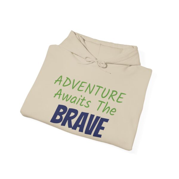 Adventure Is For the Brave | Unisex Heavy Blend™ Hooded Sweatshirt - Image 9