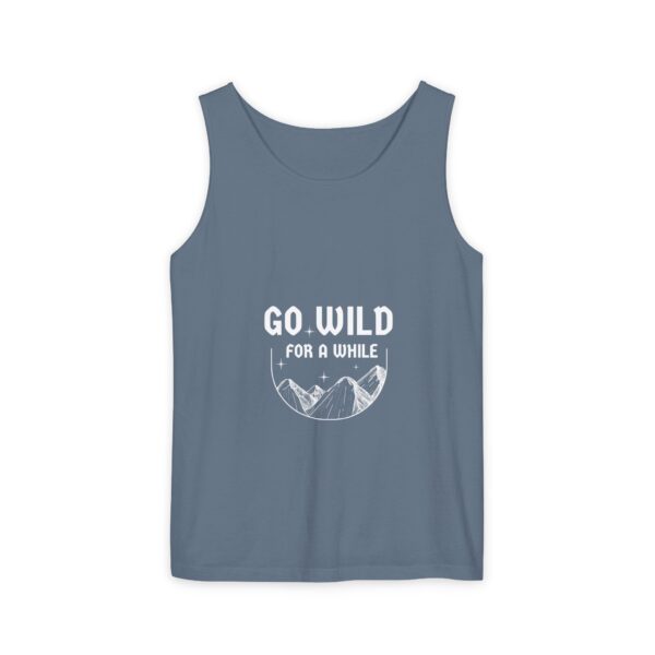 Go Wild | Unisex Garment-Dyed Tank Top 100% Cotton - Image 13