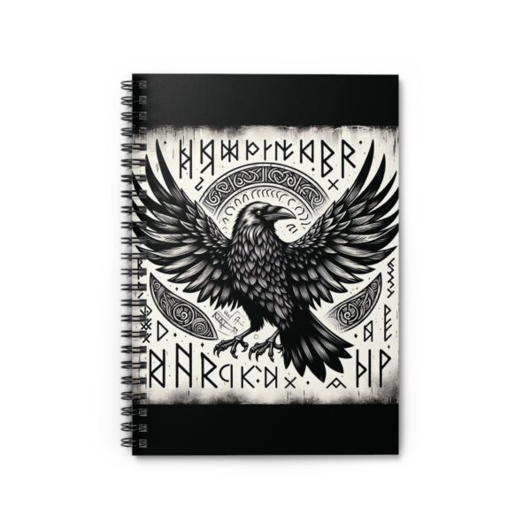 Raven's Den - Personal Journal | Spiral Notebook - Ruled Line