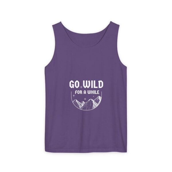 Go Wild | Unisex Garment-Dyed Tank Top 100% Cotton - Image 37