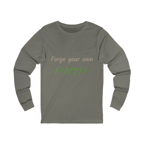 Unisex Jersey Long Sleeve Tee - Individuality - Image 6