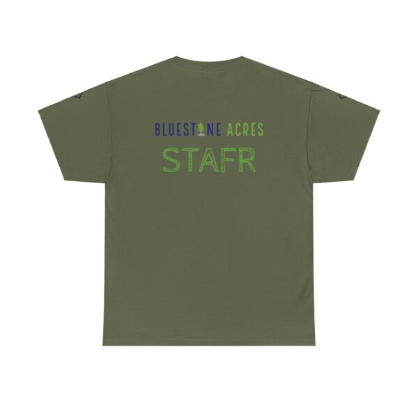 Bluestone Acres STAFF Uniform - Unisex Heavy Cotton Tee - Image 10