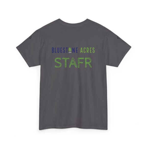 Bluestone Acres STAFF Uniform - Unisex Heavy Cotton Tee - Image 28