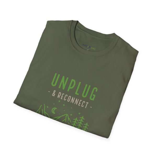 Unisex Tee - Unplug and Reconnect Born to be Wild T-Shirt - Image 12