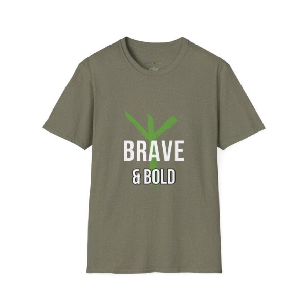 Unisex Softstyle T-Shirt - Brave and Bold but Kind - Image 5