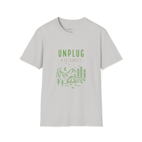 Unisex Tee - Unplug and Reconnect Born to be Wild T-Shirt - Image 5