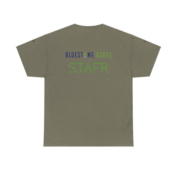 Bluestone Acres STAFF Uniform - Unisex Heavy Cotton Tee - Image 6