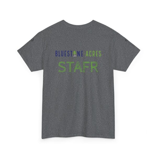 Bluestone Acres STAFF Uniform - Unisex Heavy Cotton Tee - Image 16