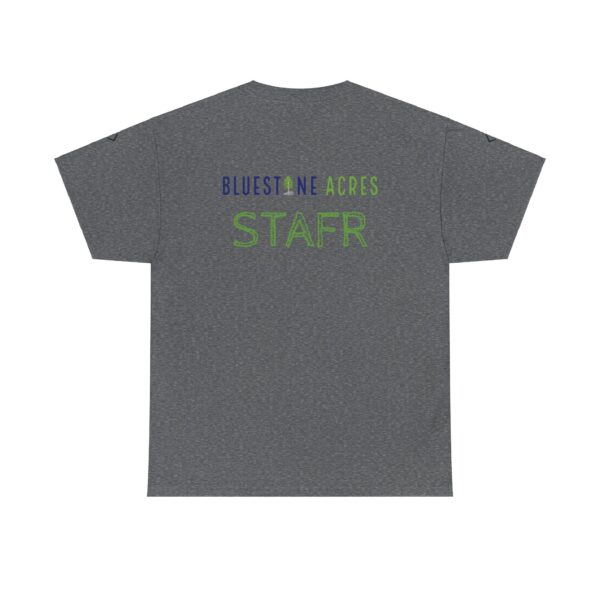 Bluestone Acres STAFF Uniform - Unisex Heavy Cotton Tee - Image 14