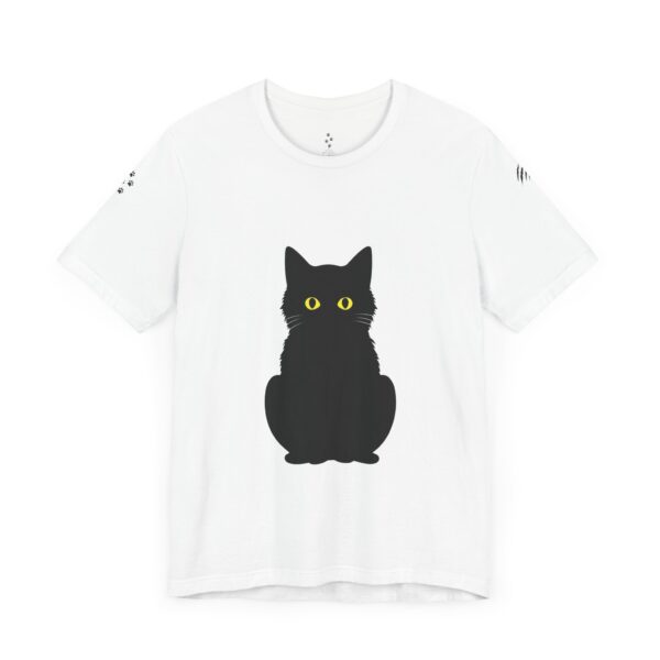 Unisex Jersey Short Sleeve Tee - Black Cat Tee