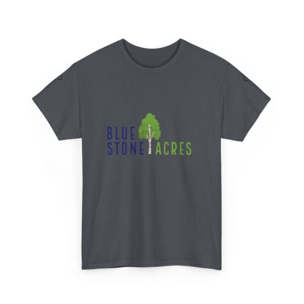 Bluestone Acres STAFF Uniform - Unisex Heavy Cotton Tee - Image 31