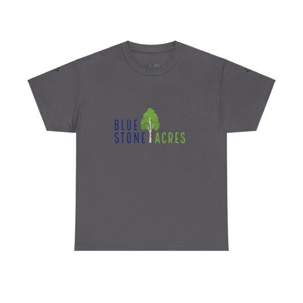 Bluestone Acres STAFF Uniform - Unisex Heavy Cotton Tee - Image 25