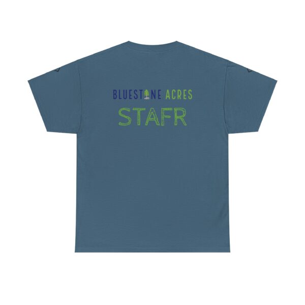 Bluestone Acres STAFF Uniform - Unisex Heavy Cotton Tee - Image 3