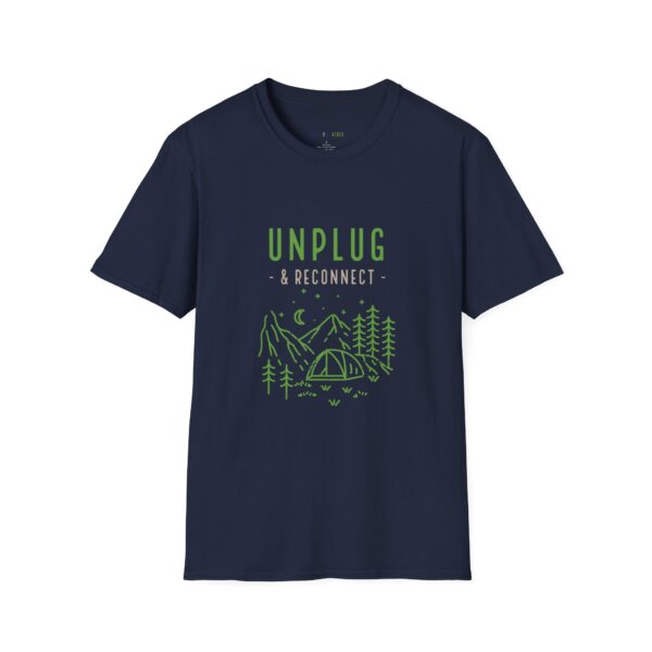 Unisex Tee - Unplug and Reconnect Born to be Wild T-Shirt - Image 47