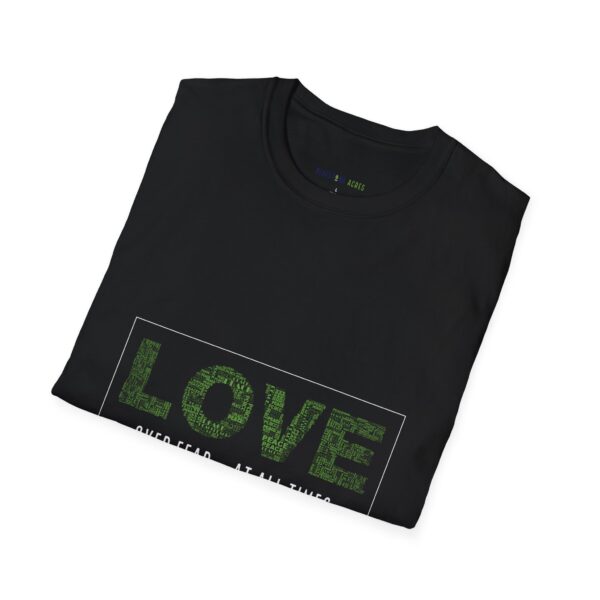 Unisex Softstyle T-Shirt - Love Conquers All - Image 4