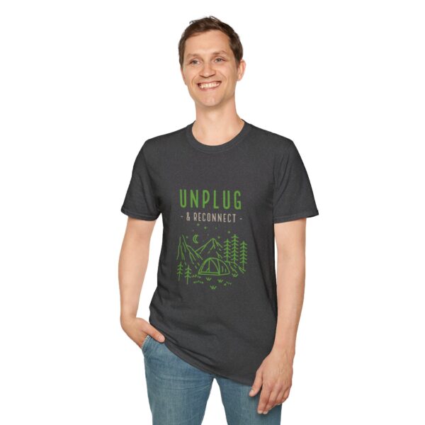 Unisex Tee - Unplug and Reconnect Born to be Wild T-Shirt - Image 21