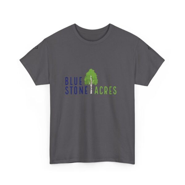 Bluestone Acres STAFF Uniform - Unisex Heavy Cotton Tee - Image 27