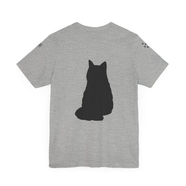 Unisex Jersey Short Sleeve Tee - Black Cat Tee - Image 20