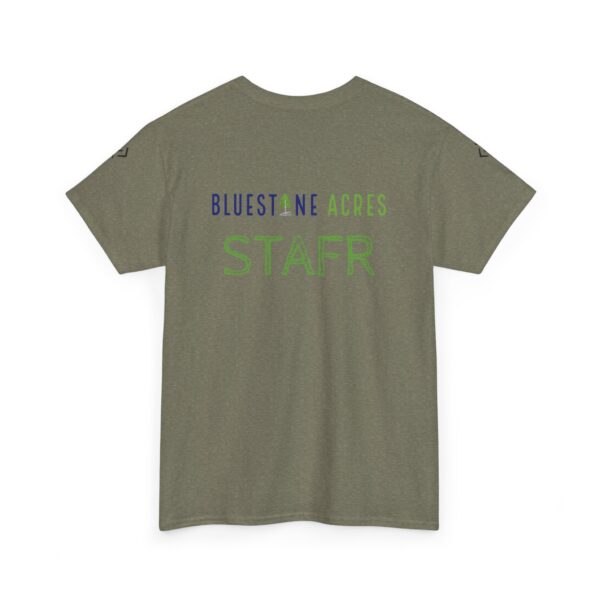 Bluestone Acres STAFF Uniform - Unisex Heavy Cotton Tee - Image 8