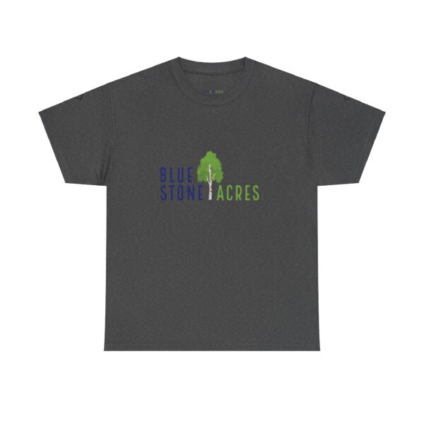 Bluestone Acres STAFF Uniform - Unisex Heavy Cotton Tee - Image 17