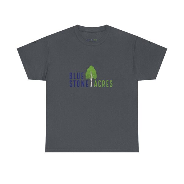 Bluestone Acres STAFF Uniform - Unisex Heavy Cotton Tee - Image 29