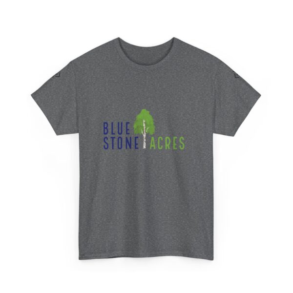 Bluestone Acres STAFF Uniform - Unisex Heavy Cotton Tee - Image 15