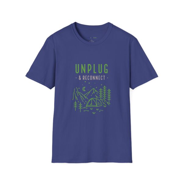 Unisex Tee - Unplug and Reconnect Born to be Wild T-Shirt - Image 39