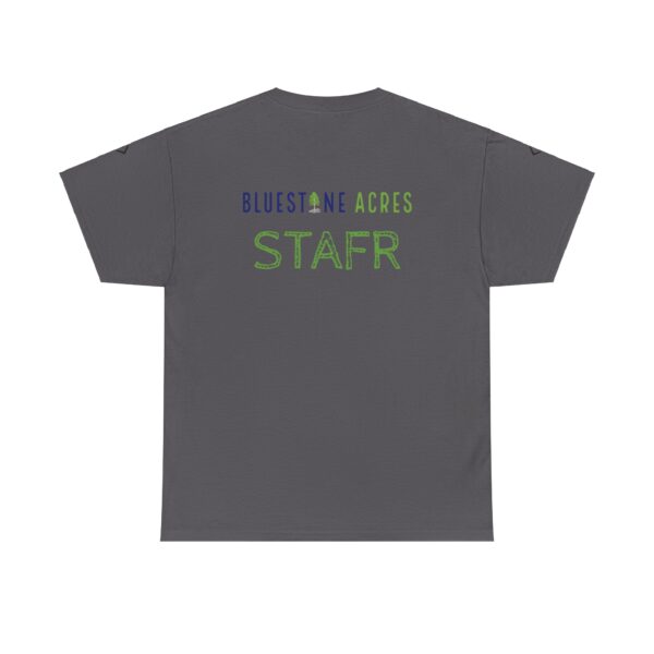 Bluestone Acres STAFF Uniform - Unisex Heavy Cotton Tee - Image 26