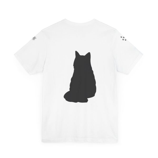 Unisex Jersey Short Sleeve Tee - Black Cat Tee - Image 2